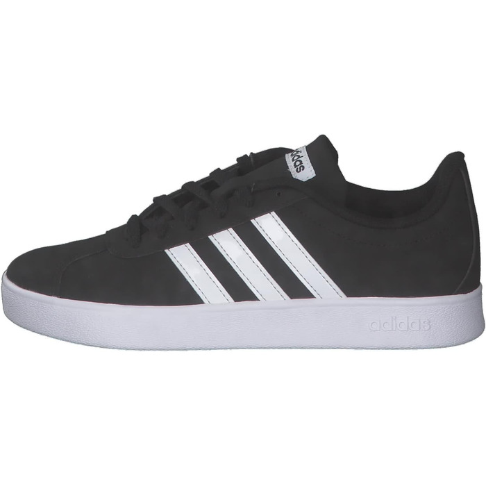 Кросівки Adidas VL Court 2.0 для дітей та дорослих, чорно-білі, розмір 36 2/3 EU