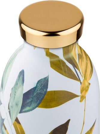 Термобутилка Clima Bottles з нержавіючої сталі, 325/482 мл, італійський дизайн, 100% герметична, зберігає тепло 12 годин, холод 24 години