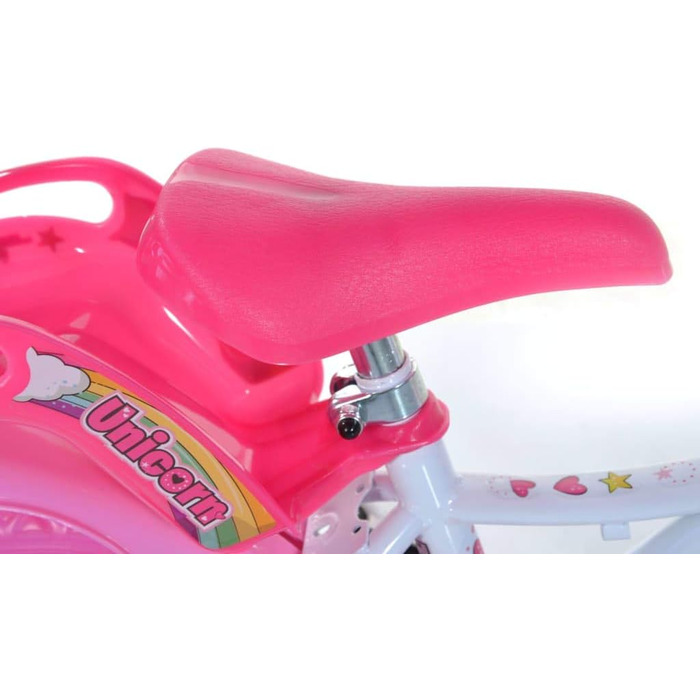 Дитячий велосипед Dino Bikes 12 дюймів, біло-рожевий, для дівчаток