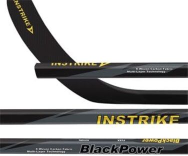 Хокейна ключка Instrike BlackPower High End Grip Senior 87 Flex ліва 92 (Sakic/Backstrom)