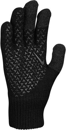 Чоловічі рукавички Nike Tech Knit з технологією Grip, чорно-білі, L/XL, 9317-27