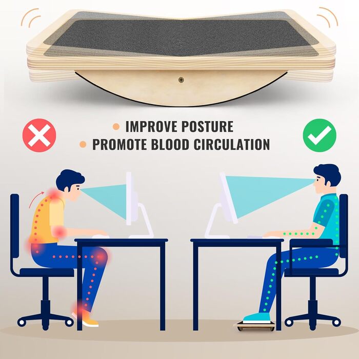 Дошка для балансу Blnce Bord - спортивна, професійна, для дорослих