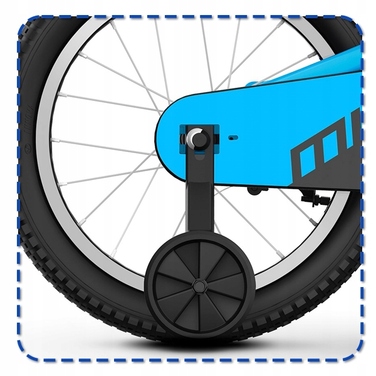 Дитячий велосипед Tabou Mini Lite, 16 дюймів, білий