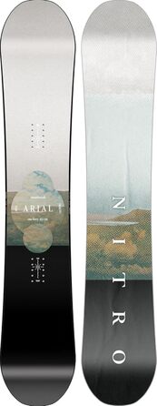 Сноуборд Nitro Arial BRD 2025 для дівчат, Twin, All-Mountain, Cam-Out Camber, 146 см