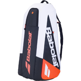 Тенісна сумка Babolat Pure Strike 4-го покоління на 6 ракеток, біло-червона