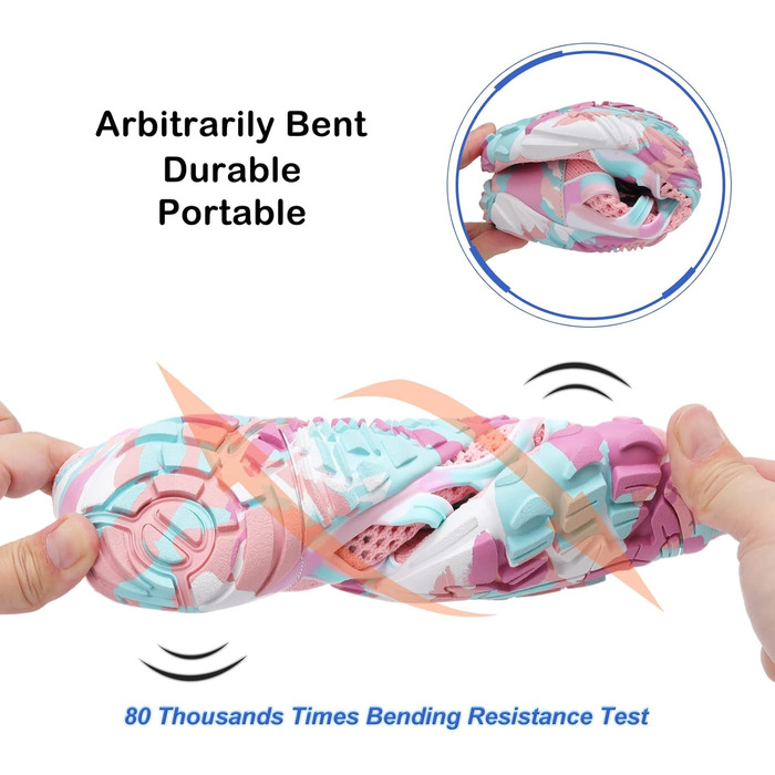 Аквашузи для піших прогулянок та плавання, унісекс, рожеві, розмір 39.5/40 EU