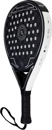 Падель ракетка LUXTRI Precision 1800 з карбону/ЕВА, для досвідчених і професіоналів, сіро-біла