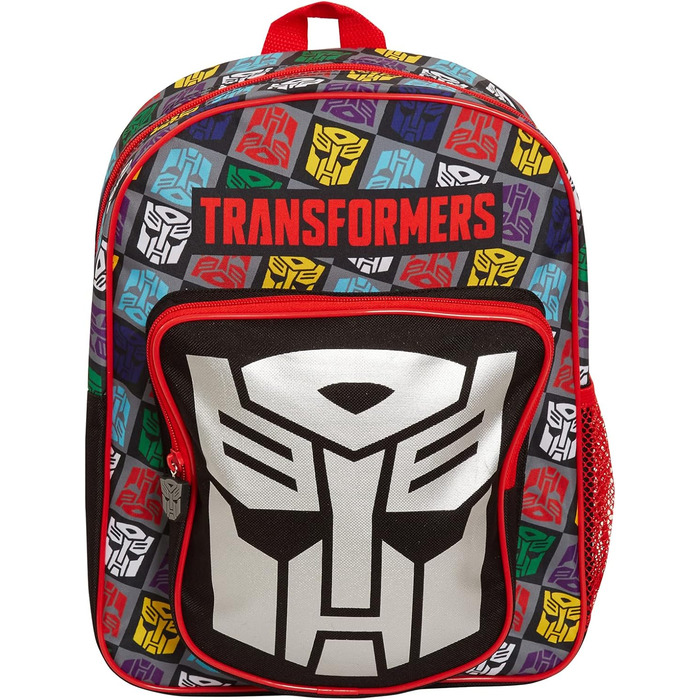 Спортивний рюкзак Transformers Autobot для дітей, велика місткість, червоний, Casual Daypack