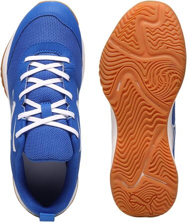 Дитячі кросівки Puma Varion Li Jr для залу (Indoor Court Shoe) — Синій/Білий, 35 EU