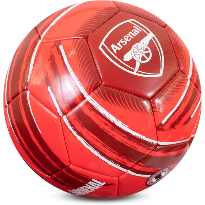 М'яч для футболу Hy-Pro Arsenal F.C. | Розмір 5, Тренувальний, Матчевий, Офіційно ліцензований товар, для дітей та дорослих