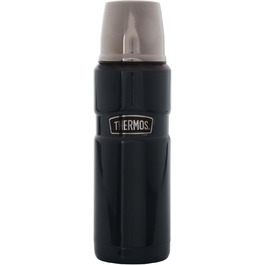 Термос-гуртка THERMOS King, 0,47 л, синій, ізольована колба, нержавіюча сталь