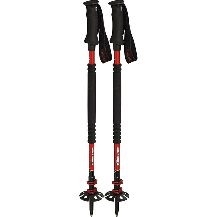 Лижні палиці Komperdell Thermo Ascent Ti 3, титанові, термоізоляція