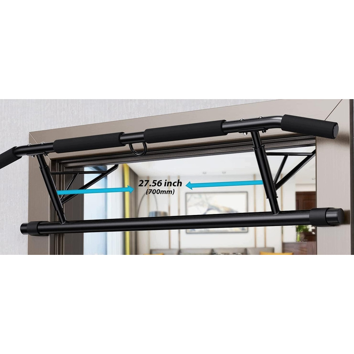 Турнік розсувний JX FITNESS 10-100 см