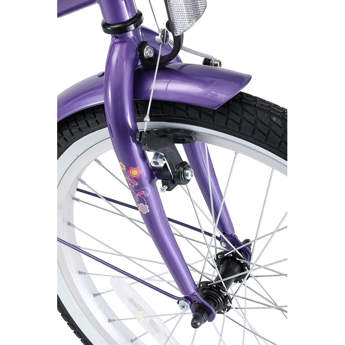 Дитячий велосипед BIKESTAR для дівчат, 20/24 дюйми, від 6 років