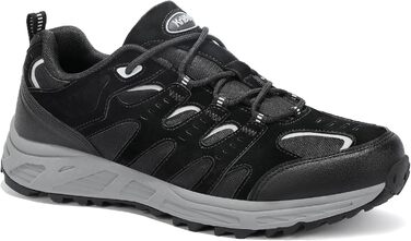 Черевики Kricely для трекінгу та хайкінгу: чоловічі туристичні черевики, спортивне взуття для гір, хайкінгу та трекінгу, чорний, 47 EU