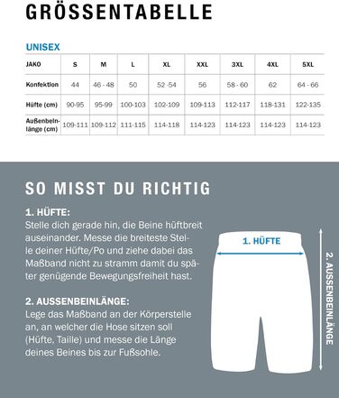 Шорти спортивні чоловічі JAKO Competition 2.0, чорні