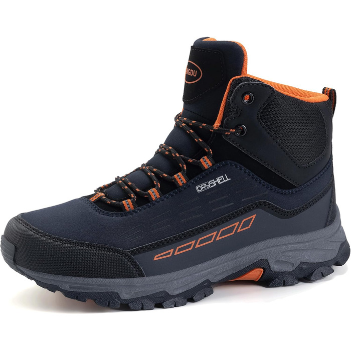 Туфлі для хайкінгу (ходьби) чоловічі/жіночі, водонепроникні, легкі, 37-46 EU, блакитні, середньої висоти