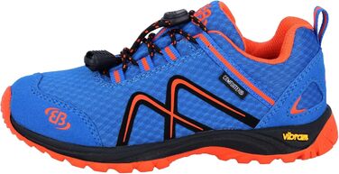 Дитячі трекінгові черевики Brütting Guide, унісекс, блакитно-помаранчеві, 25 EU