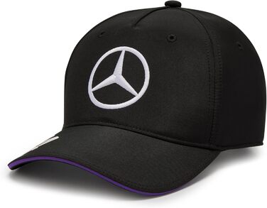 Кепка Mercedes AMG Petronas F1 2024 Льюїс Гамільтон, чорна, універсальний розмір