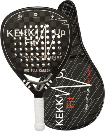 KEKKUPFIT Падельна ракетка з 18K вуглецевого волокна, професійна панна для падель-тенісу
