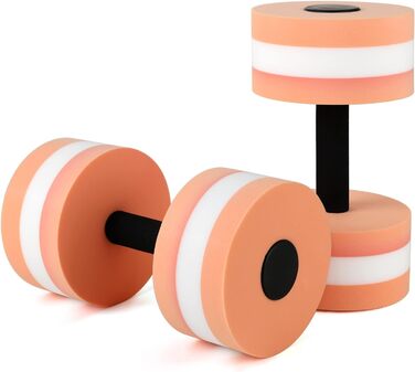 Набір аква-гантелей для фітнесу та аквааеробіки, EVA-піна, для тренувань у басейні