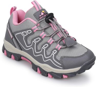Дитячі спортивні кросівки UOVO для бігу, трекінгу та прогулянок (розміри 27-40, сірий/рожевий)