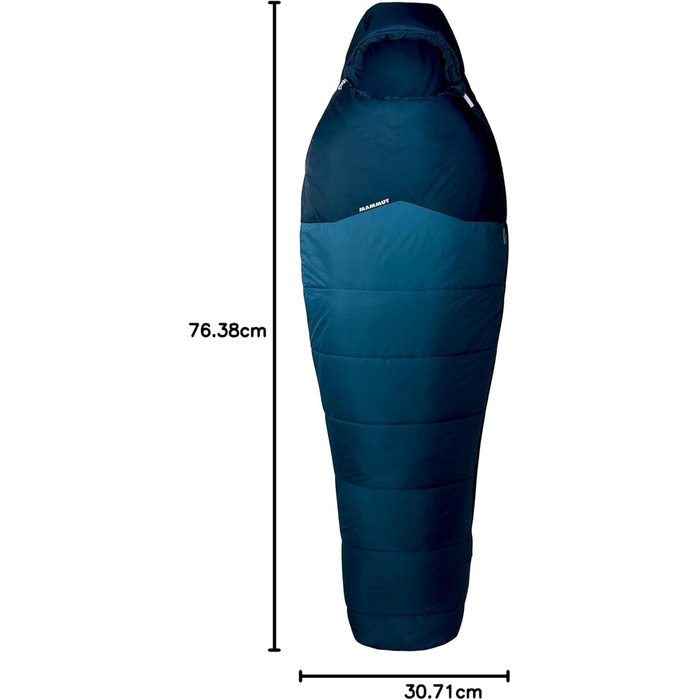 Сплячий мішок Mammut Nordic OTI Winter jay-dark jay 195 L