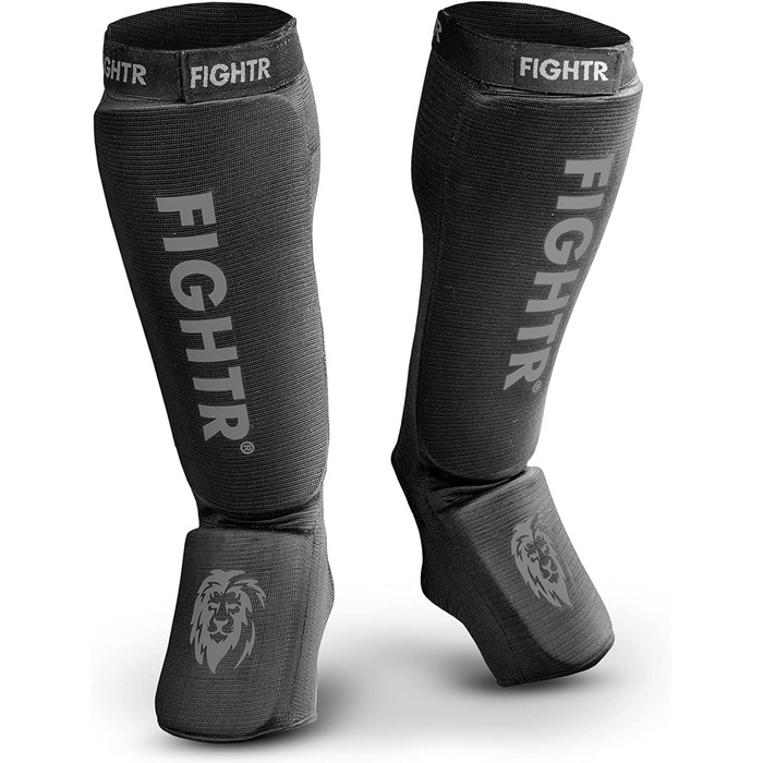 FIGHTR® захист гомілки з ідеальною посадкою та м'якою підкладкою для кікбоксингу, MMA, муай-тай та інших єдиноборств
