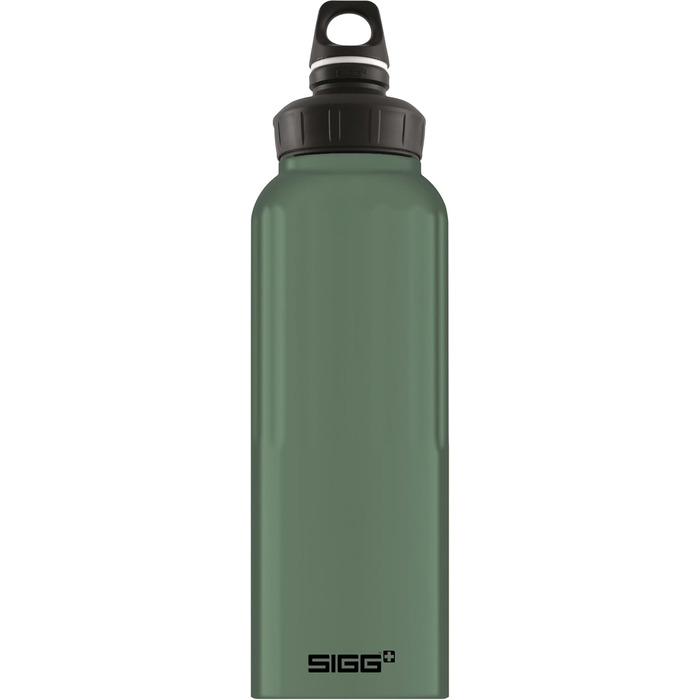 SIGG алюмінієва пляшка для води та напоїв, спортивна, герметична, для газованих напоїв, легка, BPA-free, сертифікована як кліматично нейтральна, для спорту, туризму, 0,6/1/1,5 л