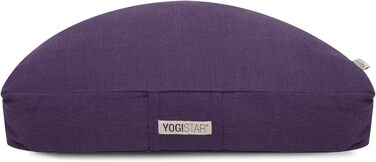 Медитаційна подушка-півмісяць Yogistar, фіолетова