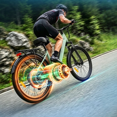 Унісекс електровелосипед ALLGOBIKE AM27: 250W, 15Ah, запас ходу 100км, колеса 27.5