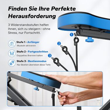 MERACH 2-в-1 тренажер для присідань та тяги, складаний, сірий (R07)