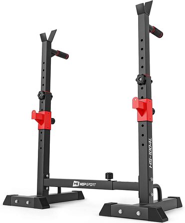Регульована стійка для штанги Hop-Sport HS-1004L, для присідань, навантаження до 250 кг