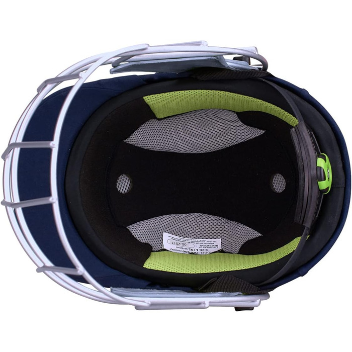 Каска для крикету KOOKABURRA Pro 600 L темно-синя, захисний шолом для спорту
