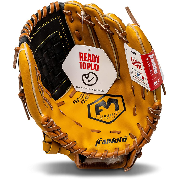 Рукавиця для бейсболу Franklin Sports Field Master 10.5 дюймів для правшів