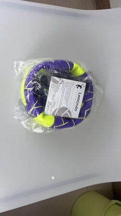 Волейбольний м'яч Lemondo Soft PU розмір 5 з помпою – вологостійкий, для пляжу, тренувань, залу та вулиці – комфортне зчеплення (з помпою)