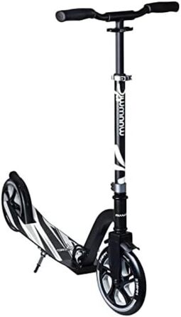 Самокат алюмінієвий muuwmi Pro, колеса 230/205 мм, ABEC 7, регульований, XL-дек, BMX-руль, сертифікат GS