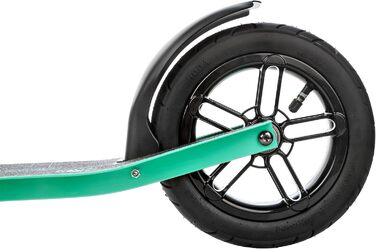 Скутер Raven Roller Cityroller Snug AIR з колесами 200 мм, дзвіночком та тримачем для пляшки (м'ятний)