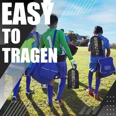 Ворота для футболу RUNBOW для дітей, портативні, для заднього двору, дитячі тренування, з сумкою для перенесення, 2.7 x 1.5 м, чорні