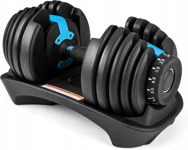 Регульовані гумовані гантелі Gymtek 1 x 24 кг