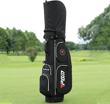 Сумка для гольфу PGM: стійка, легка, водонепроникна, з роздільниками на 5 клубів та ременем, для чоловіків та жінок