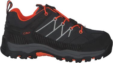 Дитячі трекінгові черевики CMP Rigel Low Wp для хлопчиків, Антрацит/Помаранчевий, 33 EU