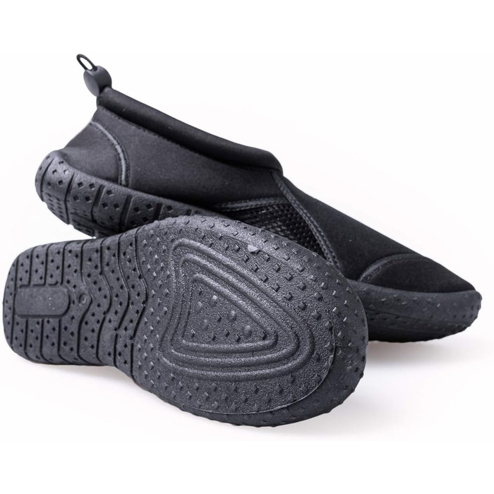 Чоботи для плавання / Водні черевики з неопрену (чоловічі та жіночі) | З шнурком | Легкі та зручні | Розміри 36-45 | Чорний, блакитний