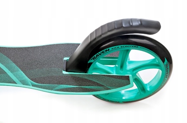 Самокат Raven Anabel Black/Mint, 200 мм, з гальмом