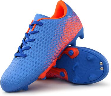 Дитячі футбольні бутси Hawkwell для хлопчиків та дівчаток, розмір 33 EU, морський колір