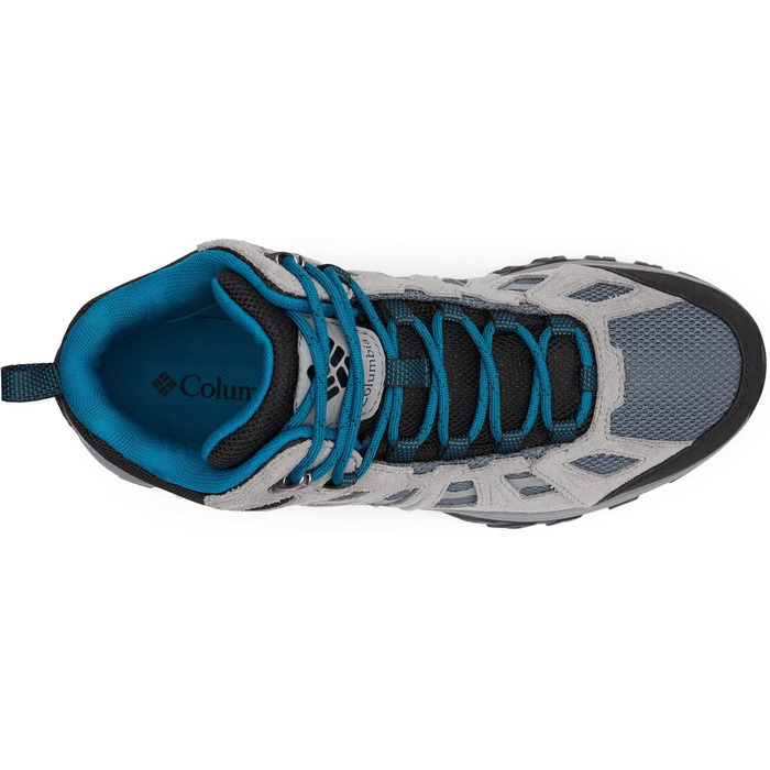 Чоловічі водонепроникні трекінгові черевики Columbia Redmond III Mid Graphite Black 43 EU