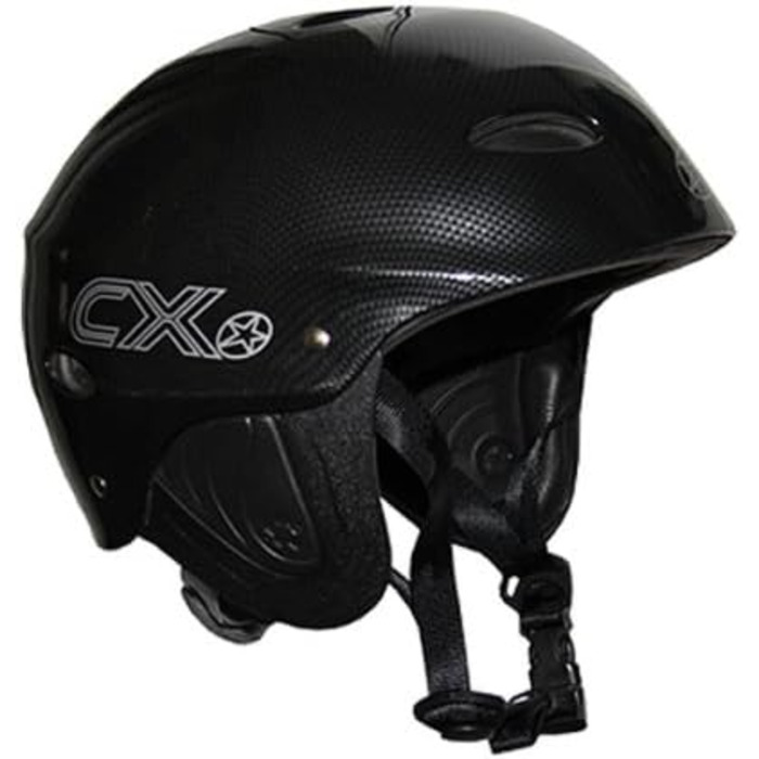 Шолом для кайтсерфінгу Concept X CX Pro, карбон, XL, білий/чорний/зелений/синій, водний спорт