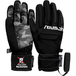 Дитячі лижні рукавички Reusch Warrior R-Tex XT – водонепроникні, вітрозахисні, дихаючі, теплі зимові спортивні рукавички для катання на лижах та сноуборді
