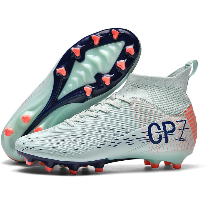 Бутси для футболу, зала, бейсболу, регбі: чоловічі, жіночі, дитячі, дорослі. AG, FG, TF, широкі тренувальні кросівки (43 EU, 111 Ag Green)