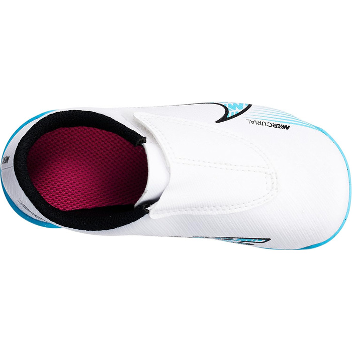 Дитячі кросівки Nike Vapor 15 Club Mg Ps (27 EU) білі, блакитні, рожеві